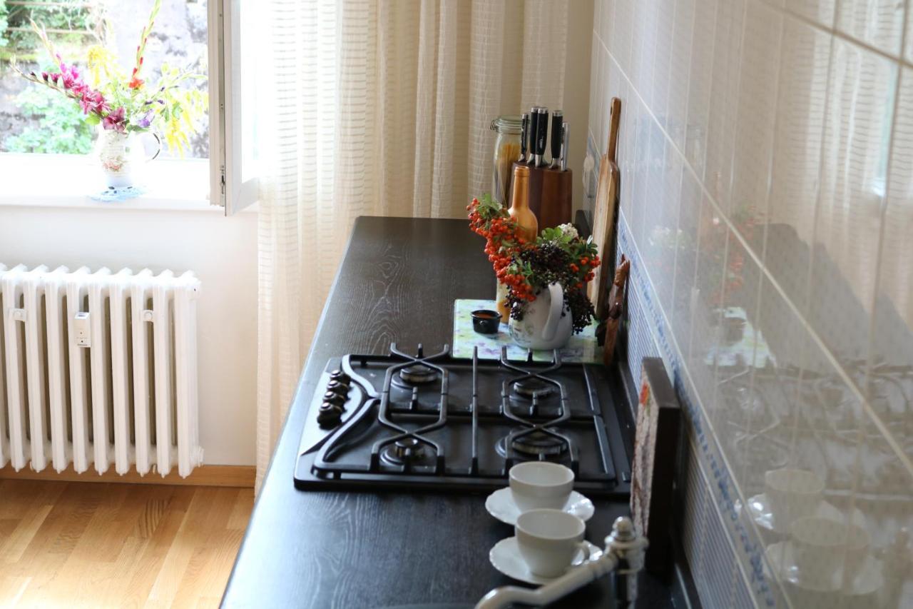 Retro Big Apartment With Two Balconies And Lift Карлови Вари Екстериор снимка